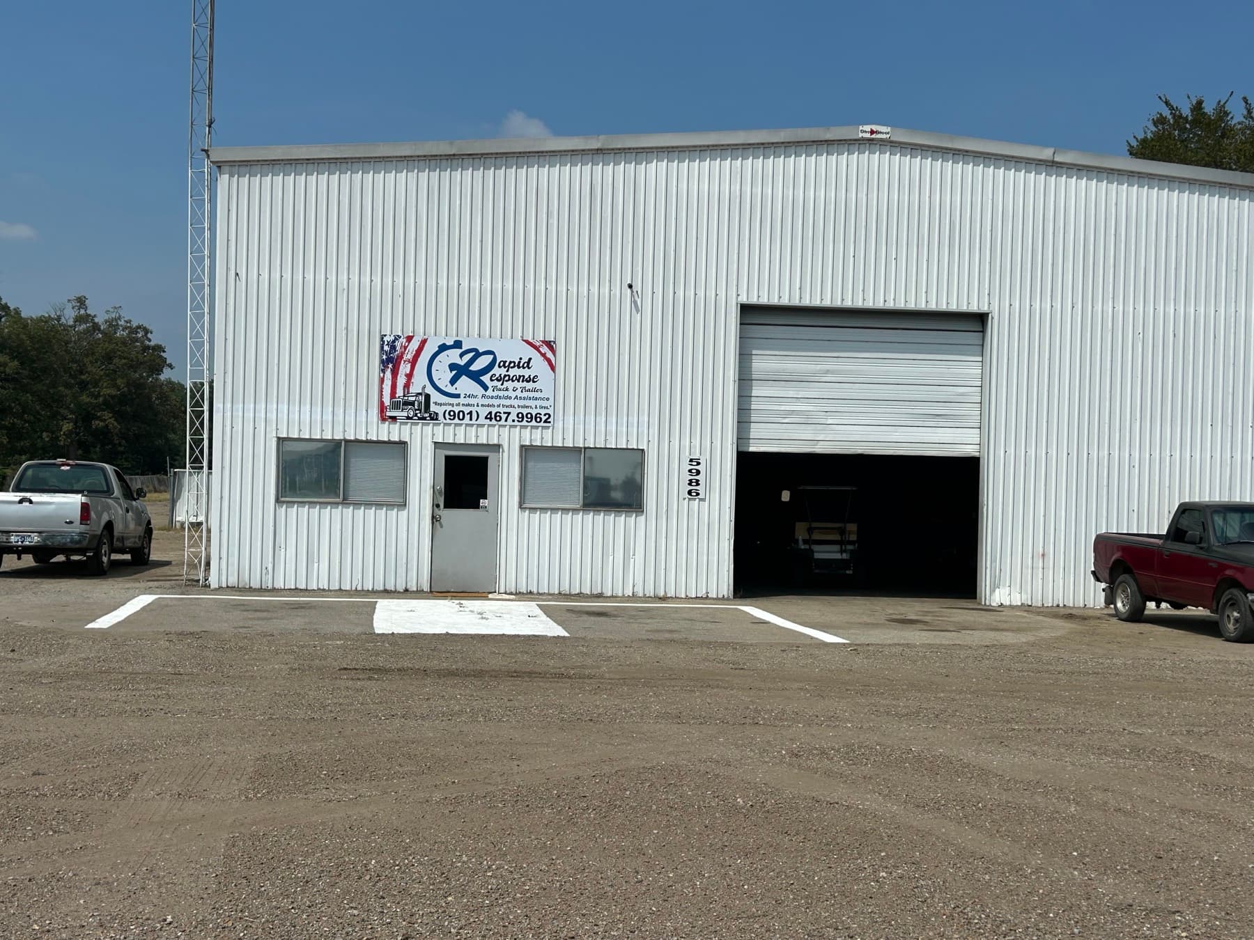 Exterior of the Interstate shop in West Memphis